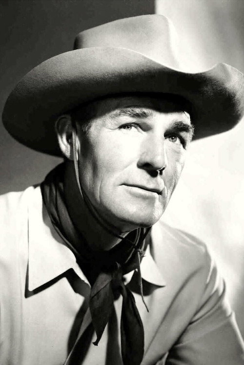 Randolph Scott, archival portrait.