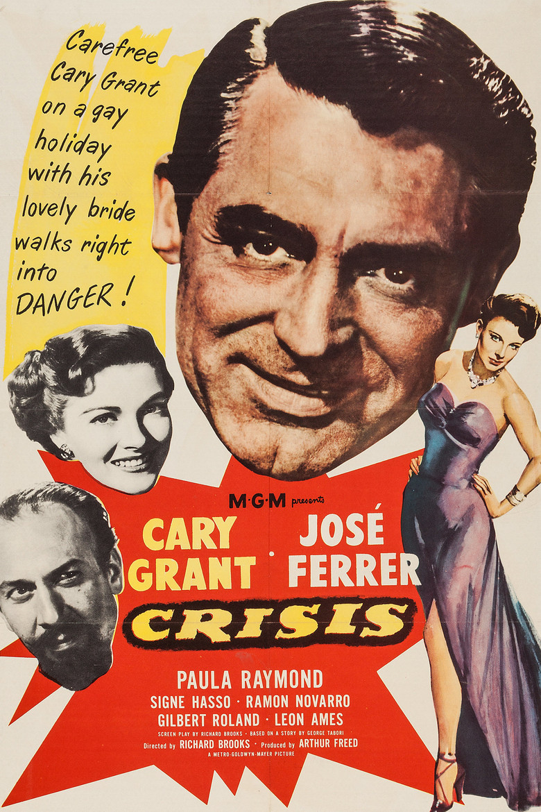 Poster artwork for Crisis (1950).