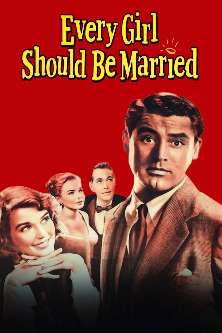 Poster artwork for Every Girl Should Be Married (1948).