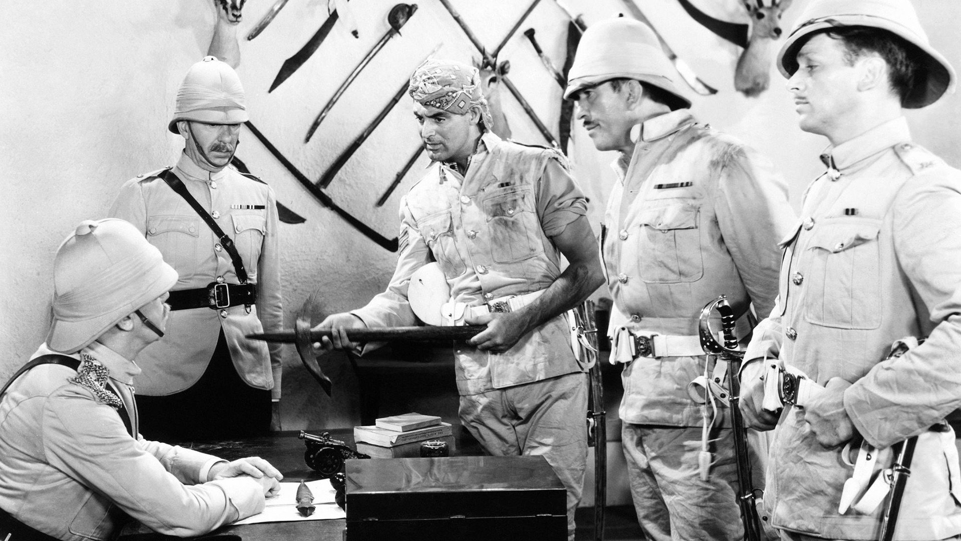 Gunga Din — iconic scene