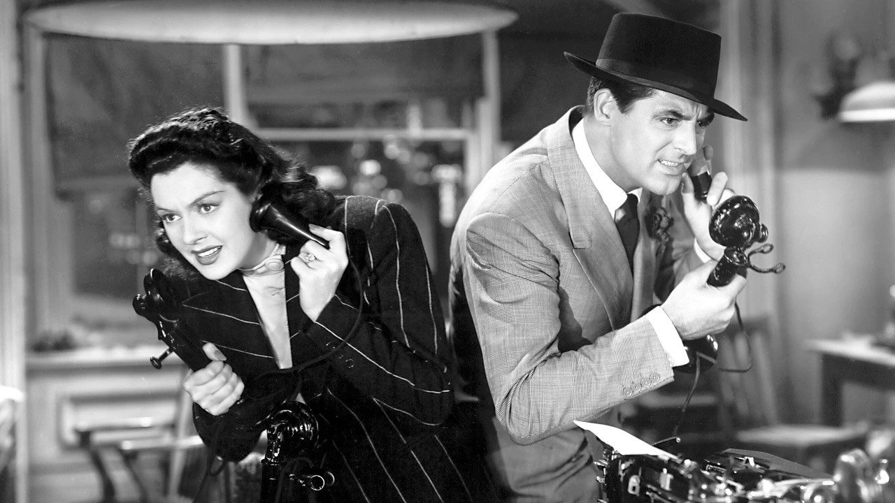 His Girl Friday — iconic scene