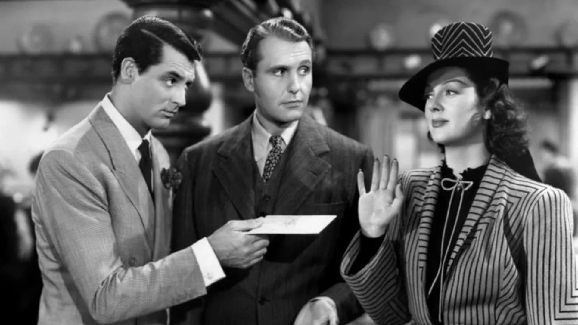 His Girl Friday — iconic scene
