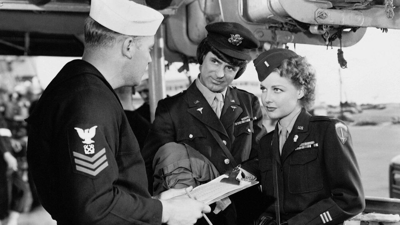 I Was a Male War Bride — iconic scene