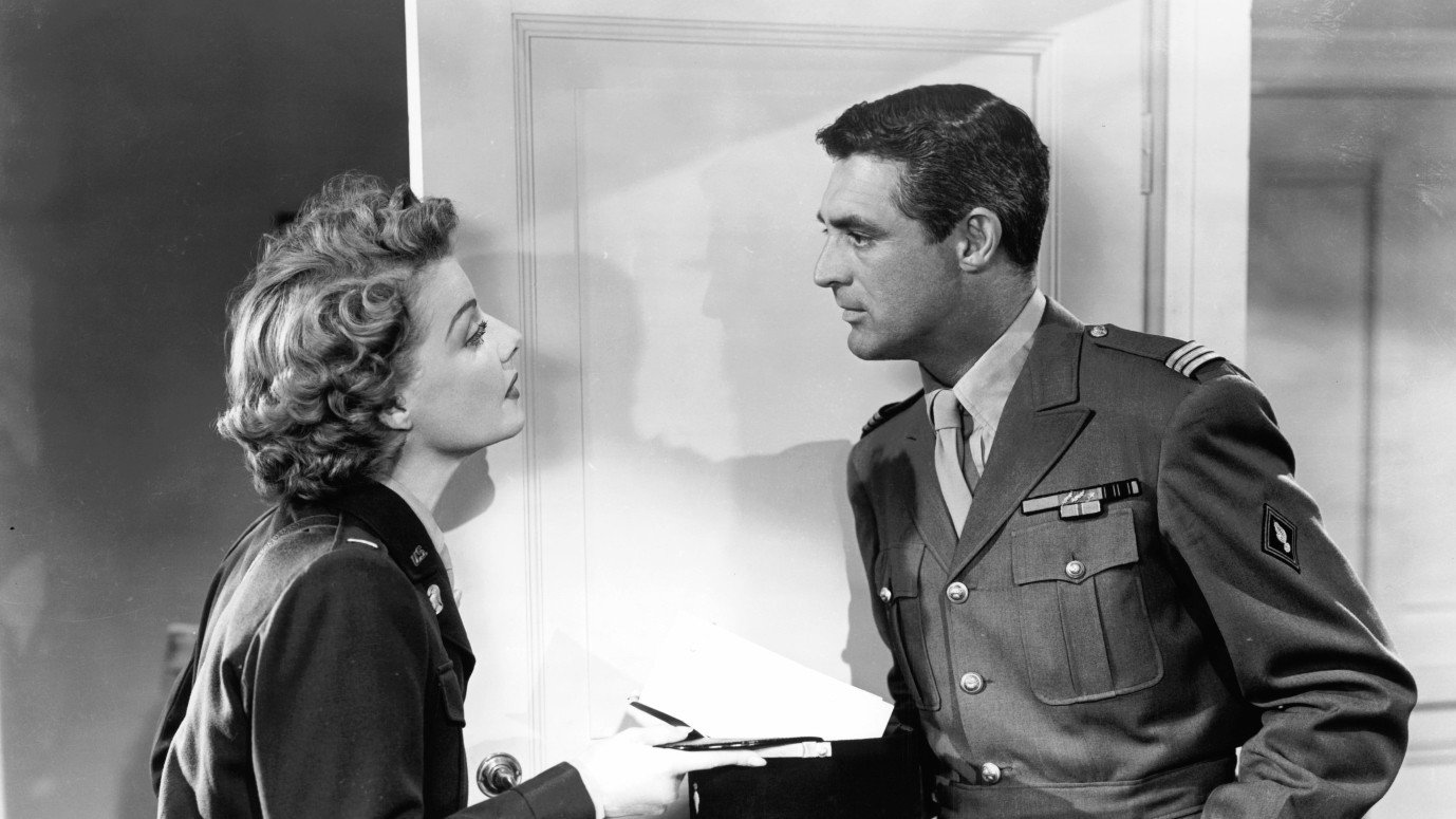 I Was a Male War Bride — iconic scene