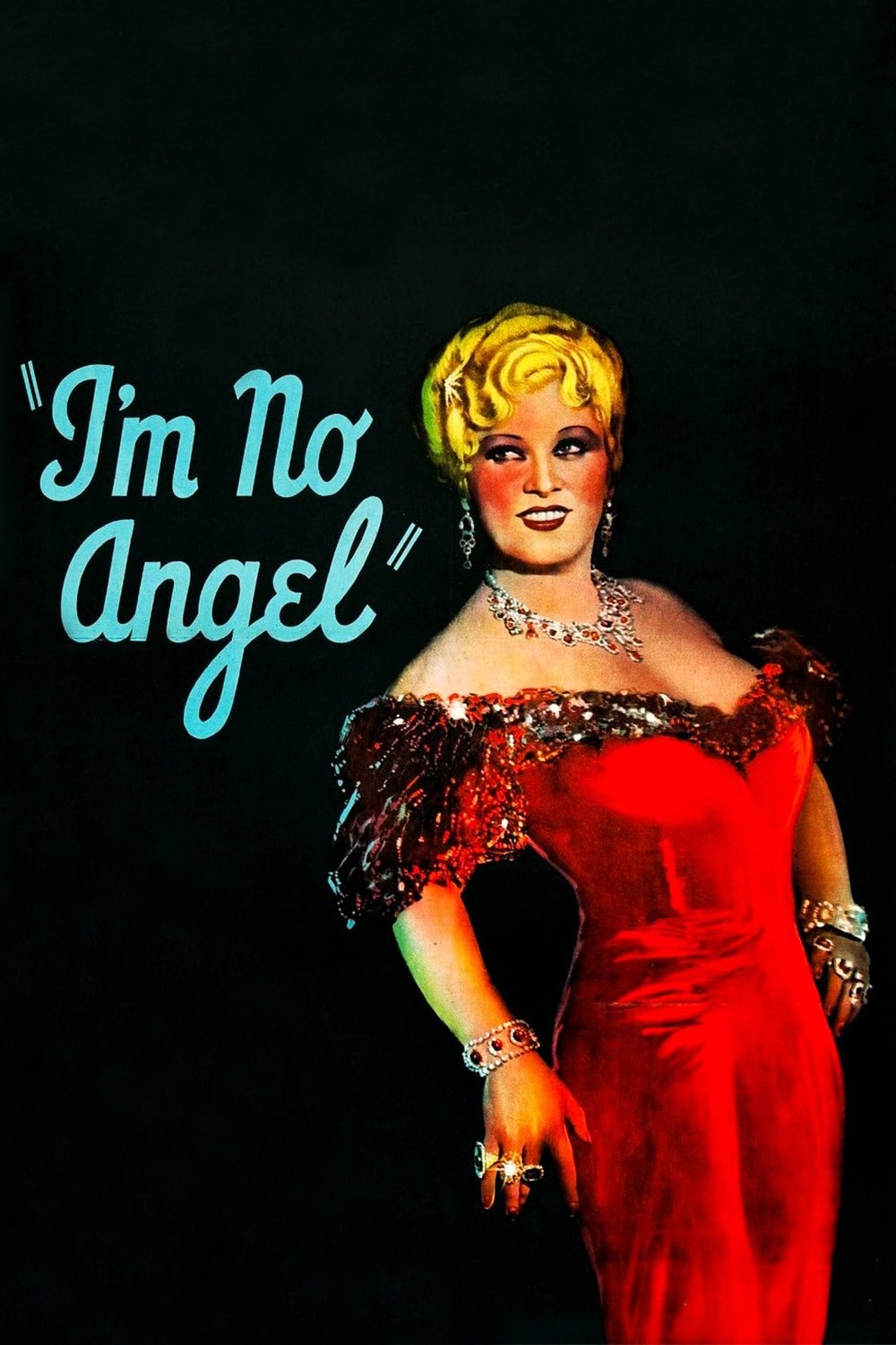 Poster artwork for I'm No Angel (1933).