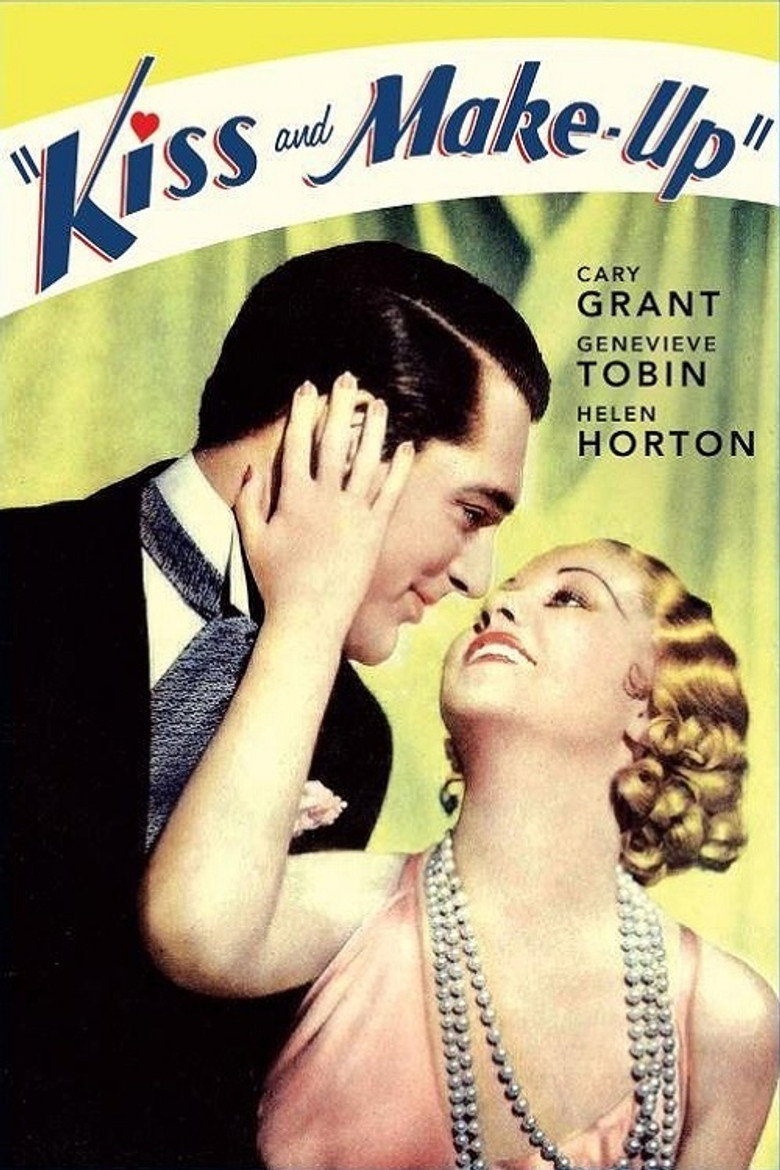 Poster artwork for Kiss and Make-Up (1934).
