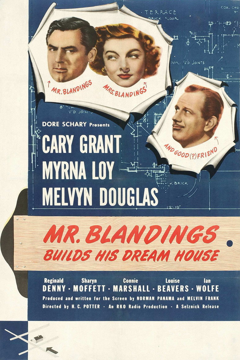Poster artwork for Mr. Blandings Builds His Dream House (1948).