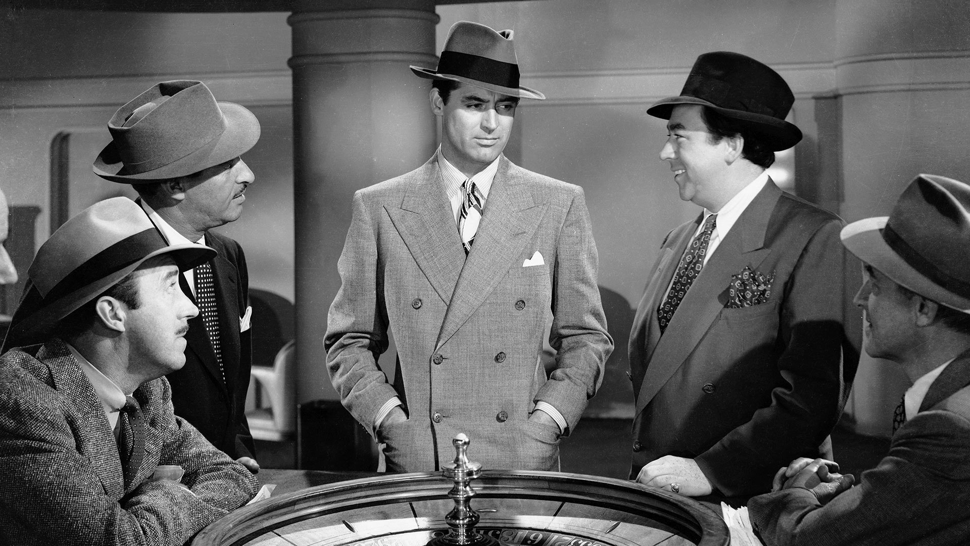 Mr. Lucky — iconic scene