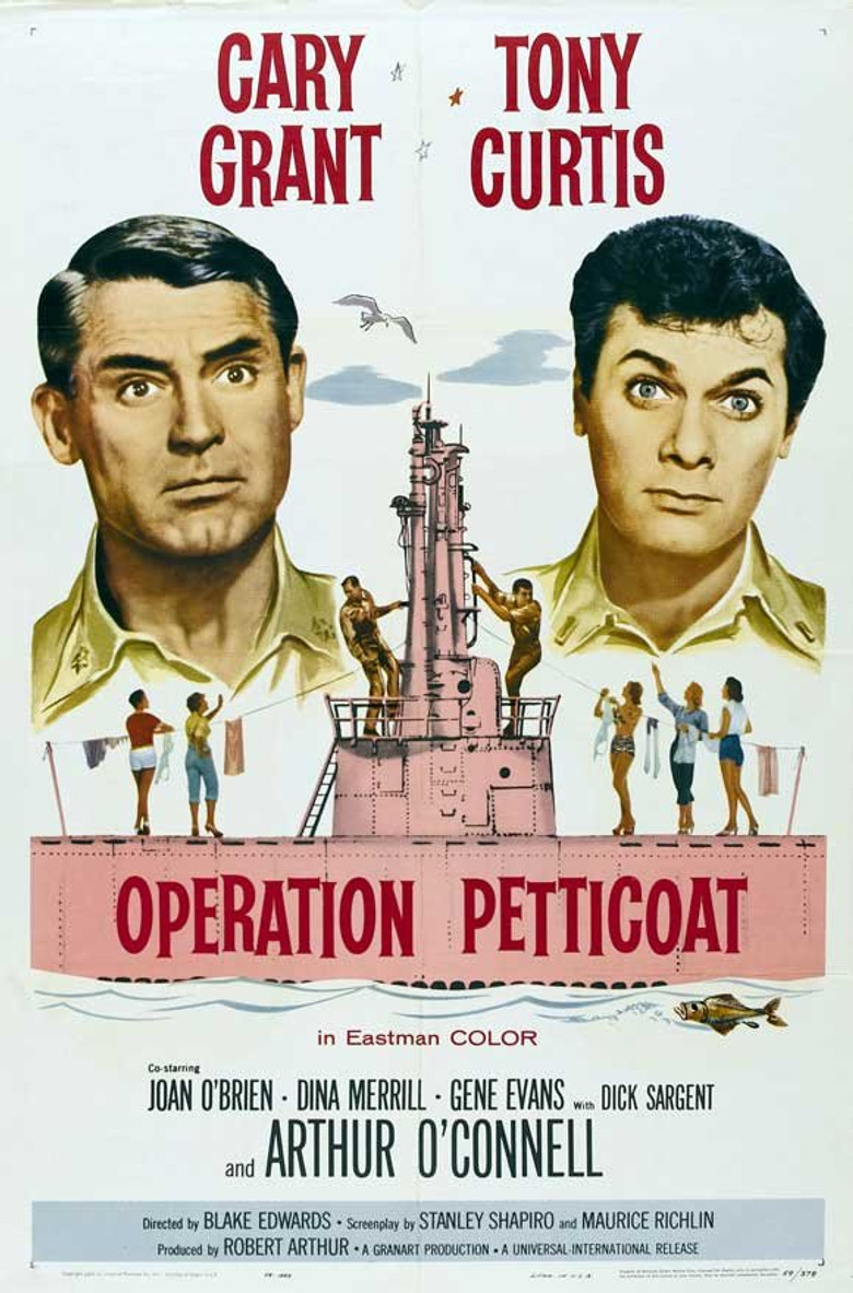 Poster artwork for Operation Petticoat (1959).