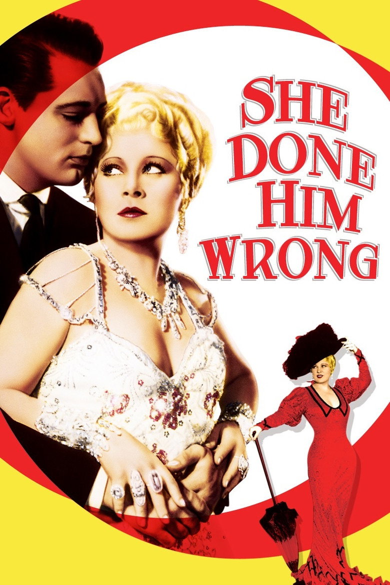 Poster artwork for She Done Him Wrong (1933).