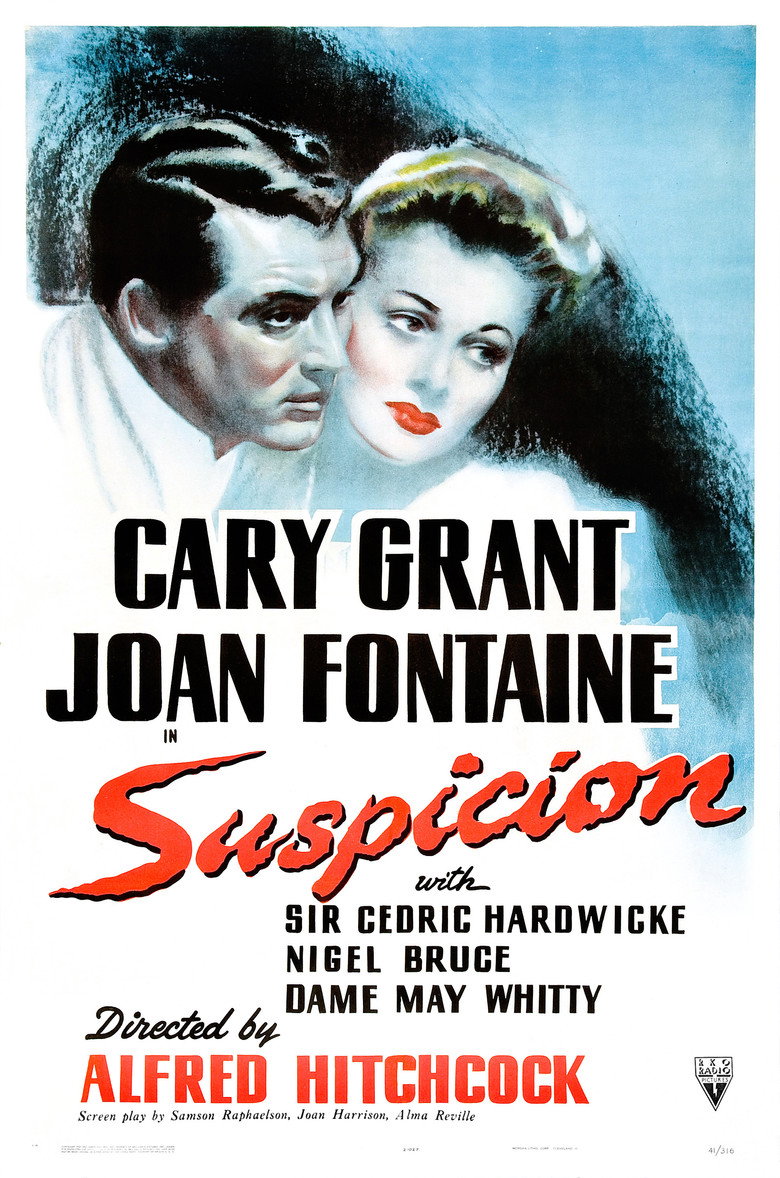 Poster artwork for Suspicion (1941).