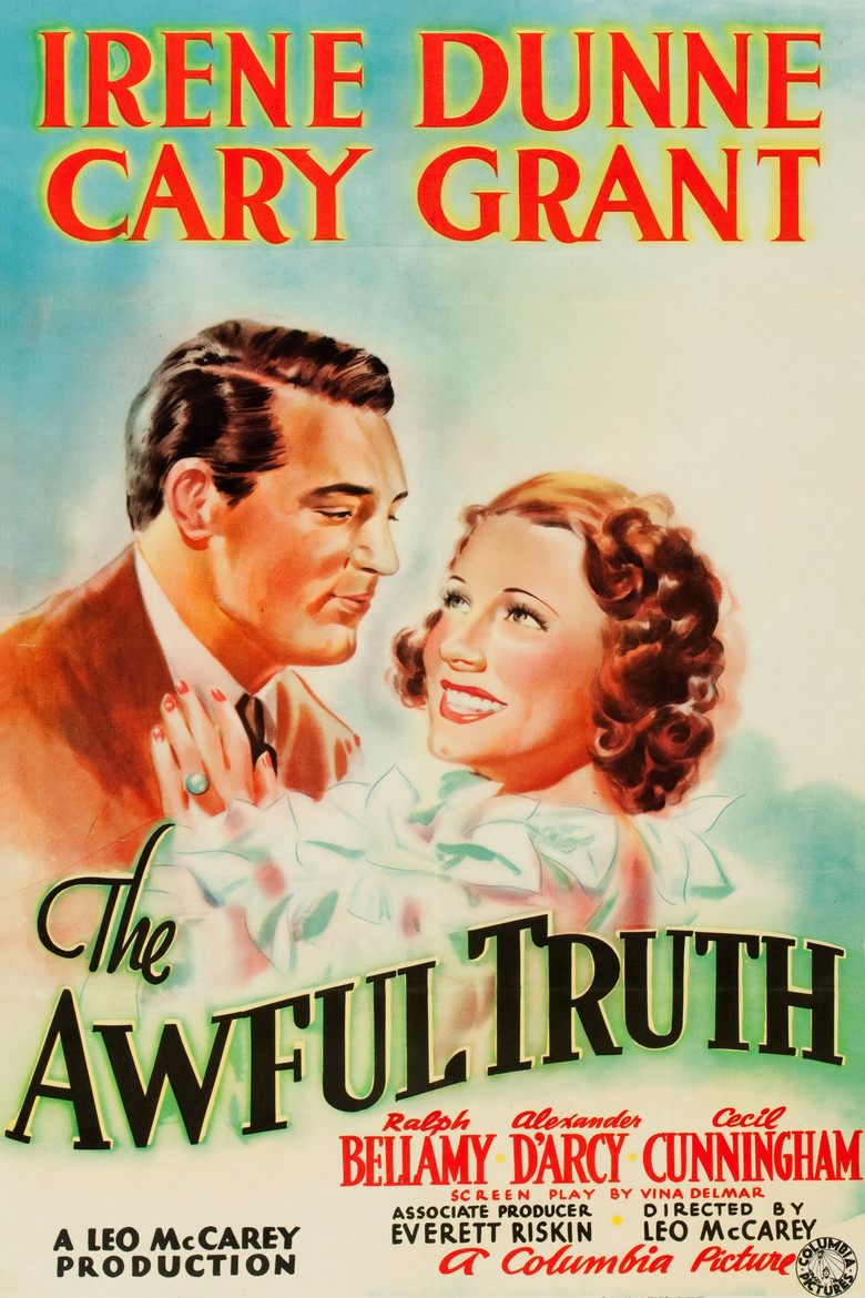 Poster artwork for The Awful Truth (1937).