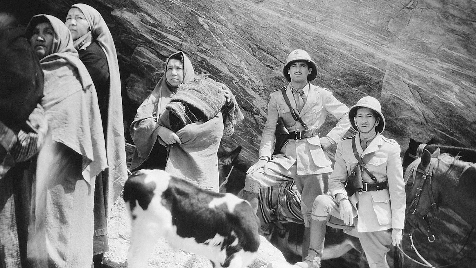The Last Outpost (1935) iconic scene