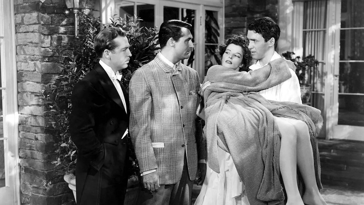 The Philadelphia Story — iconic scene