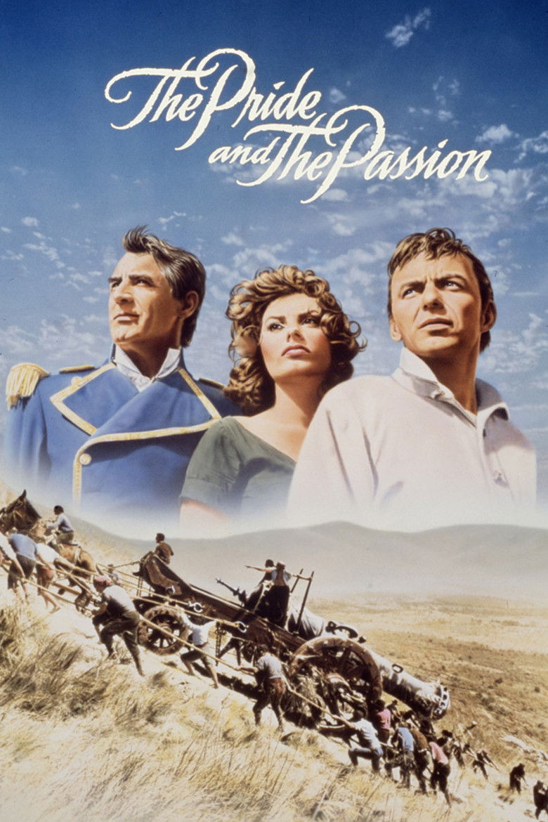Poster artwork for The Pride and the Passion (1957).