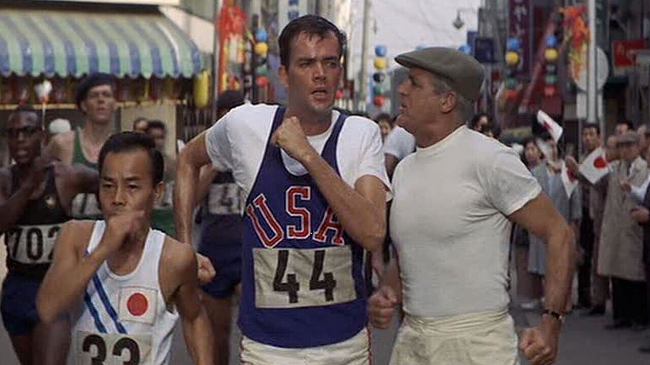 Walk, Don't Run — iconic scene