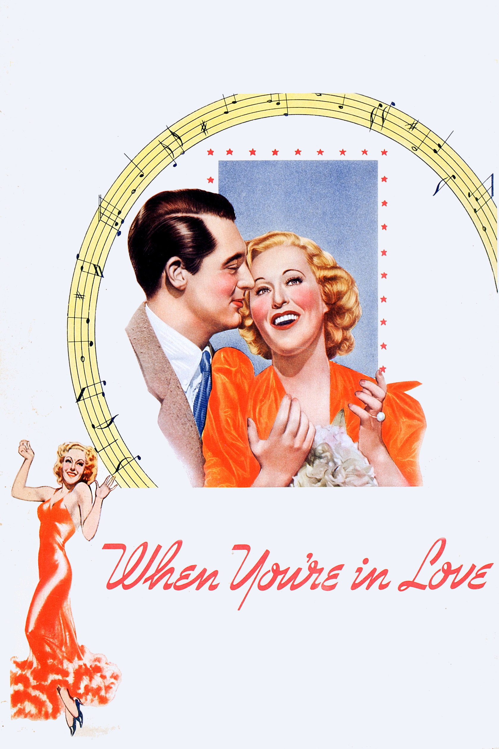 Poster artwork for When You're in Love (1937).